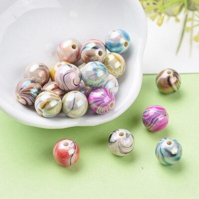 BG Wave Print Tiff - Mixed 10mm