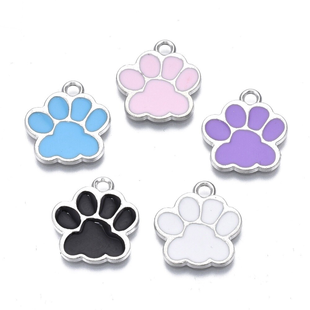 NZMH - Dog Paw Print 17.5mm