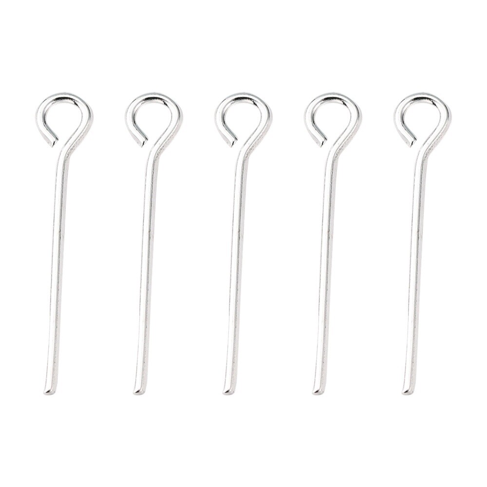 Eye Pin - Silver 18mm