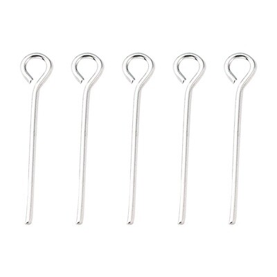 Eye Pin - Silver 18mm