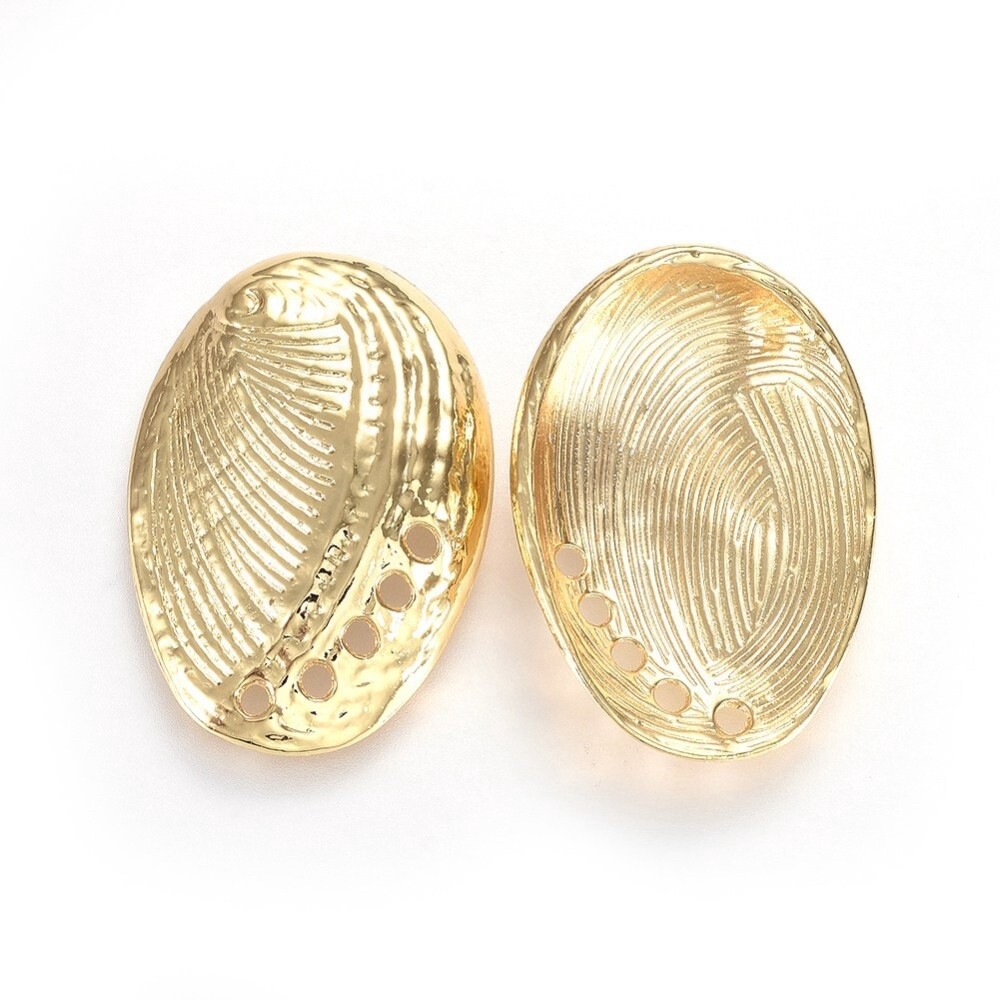 14K Gold Plated Paua Shell Necklace