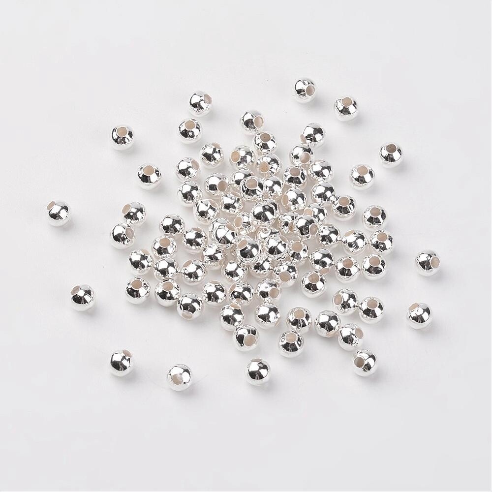 Metal Dot -  Silver 5mm