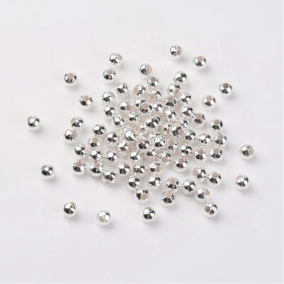 Metal Dot -  Silver 5mm