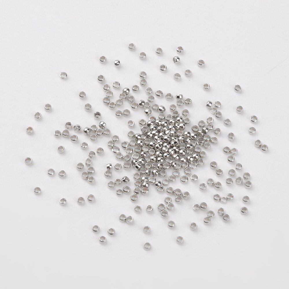 Crimps - Silver 2mm