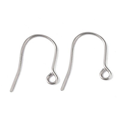 304 SS Earring Hook - 22mm (Pair)