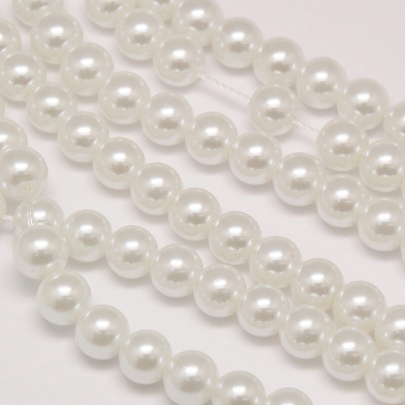 Eco GB Pearl - White 6mm