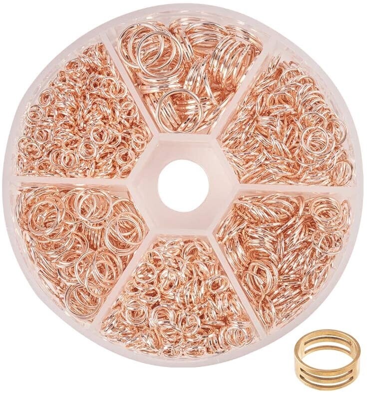 Jump Rings - Rose Gold 4-10mm