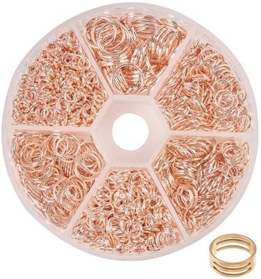 Jump Rings - Rose Gold 4-10mm