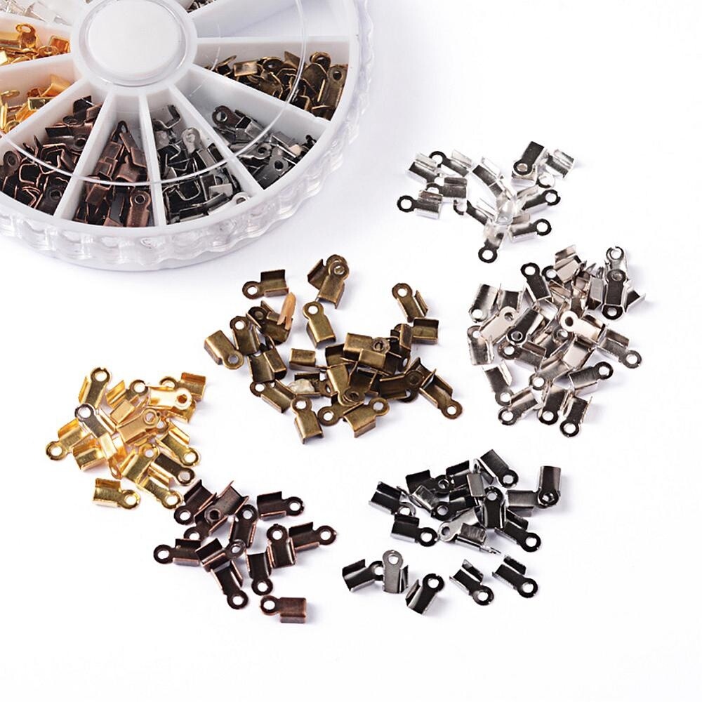 Leather Ends - Mixed 6x3mm