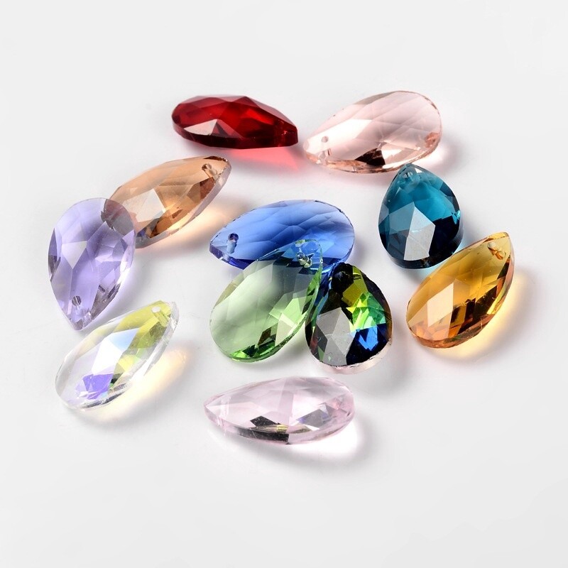 Suncatcher Teardrop - Mixed 22x13mm