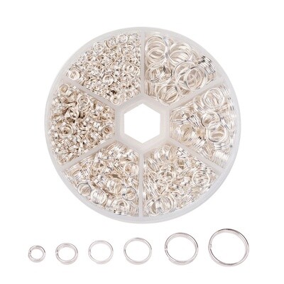 Split Rings - Silver 4-10mm