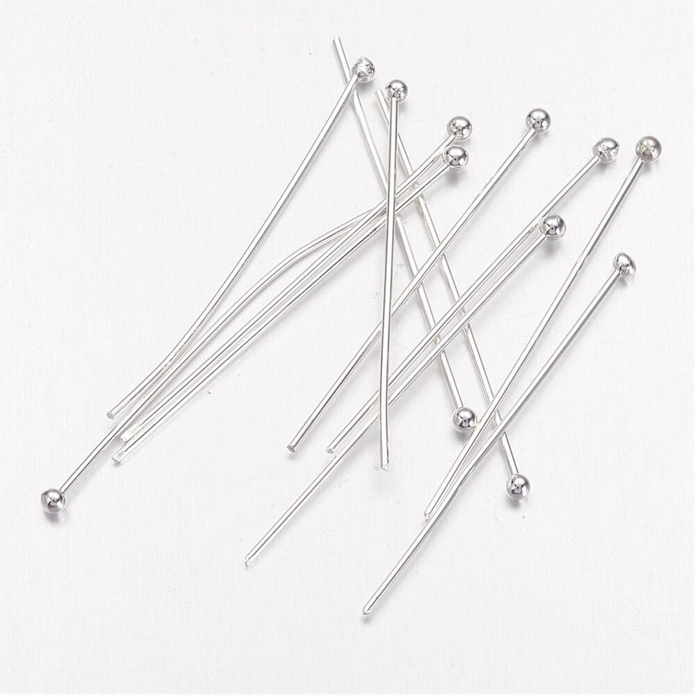 Ball Head Pins -  Silver 30mm