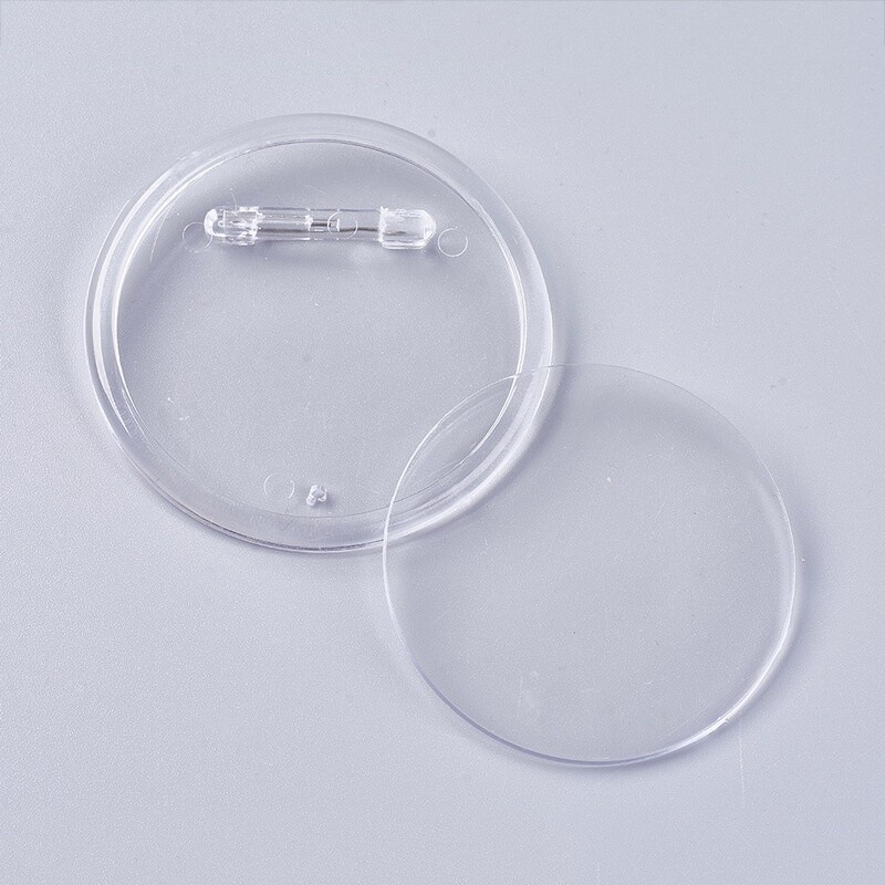 Brooch Bezel Setting - Clear 65mm (Tray 56mm)