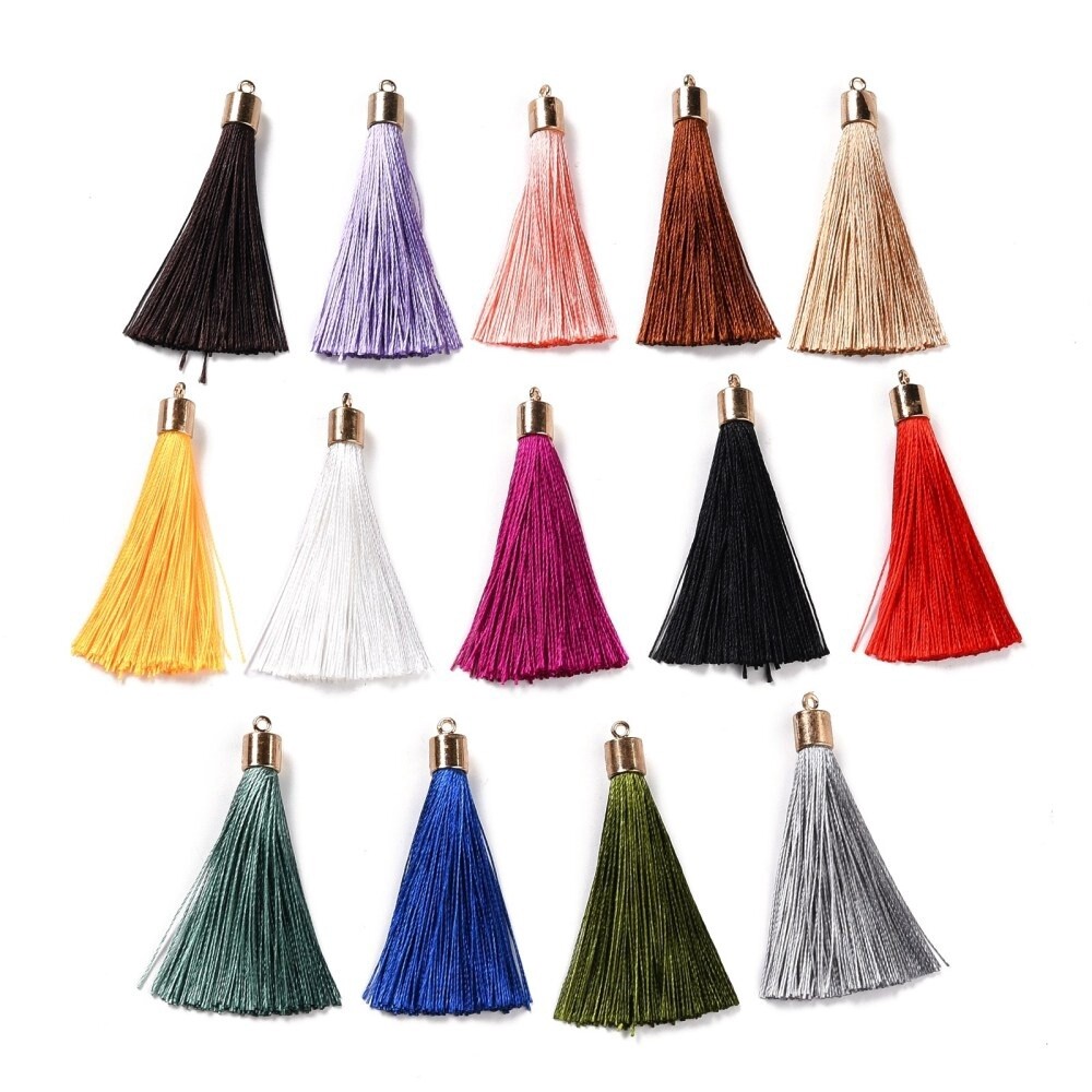 B Grade Tassels - Mixed 60mm