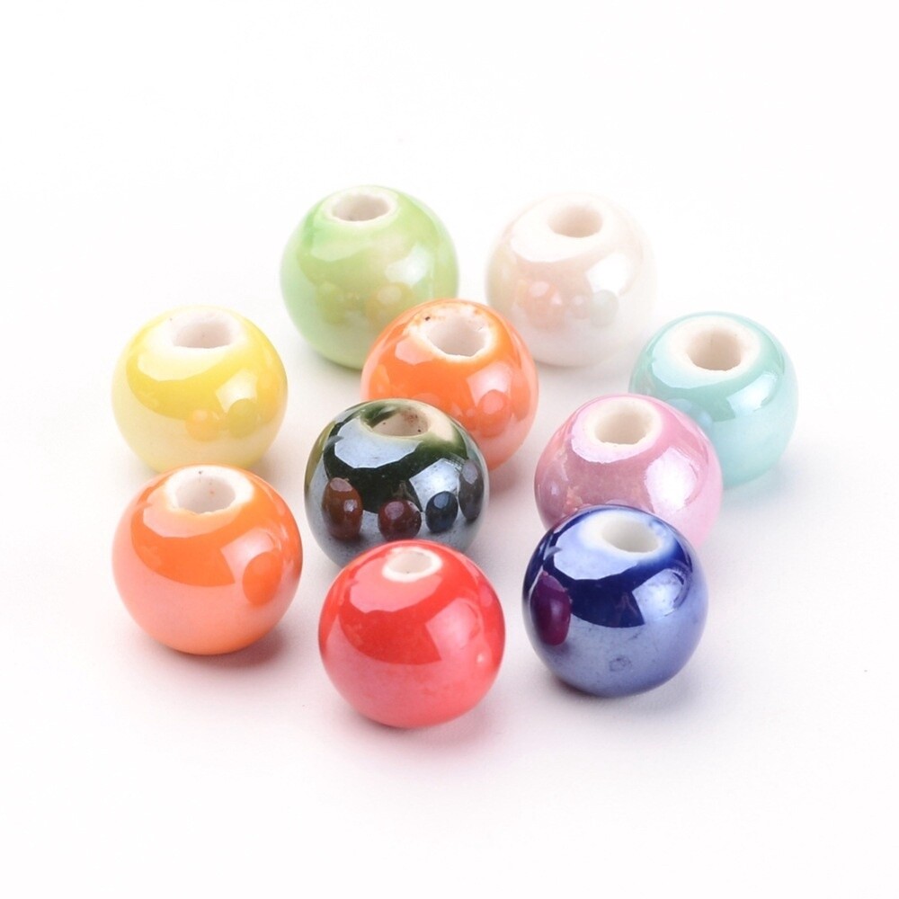 Porcelain Round - Mix 12mm