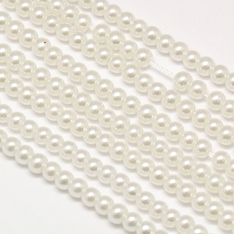 Eco GB Pearl - White 4-4.5mm