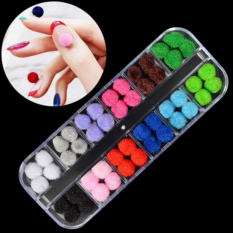 Pom Poms - Mixed 10mm