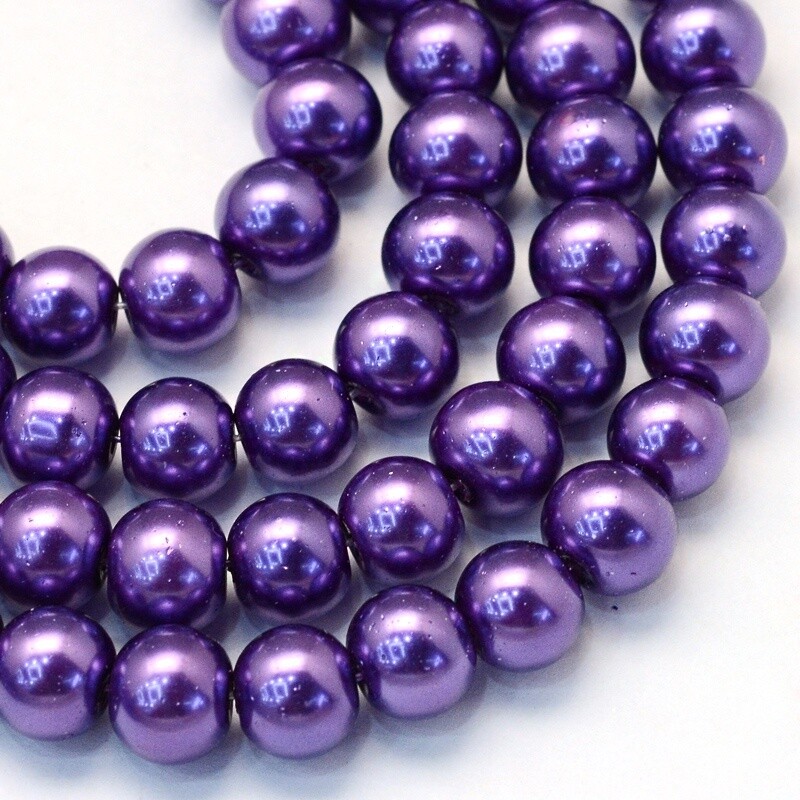 GB Pearls - Purple 12mm