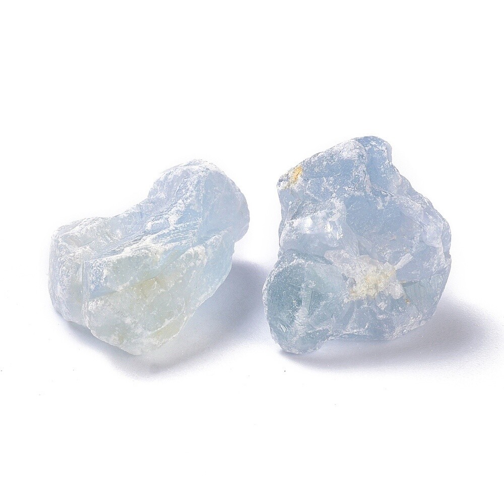 Raw Celestite Nuggets - 17-26mm