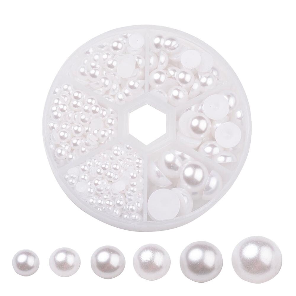 Pearl Syn Cabochon - 4mm