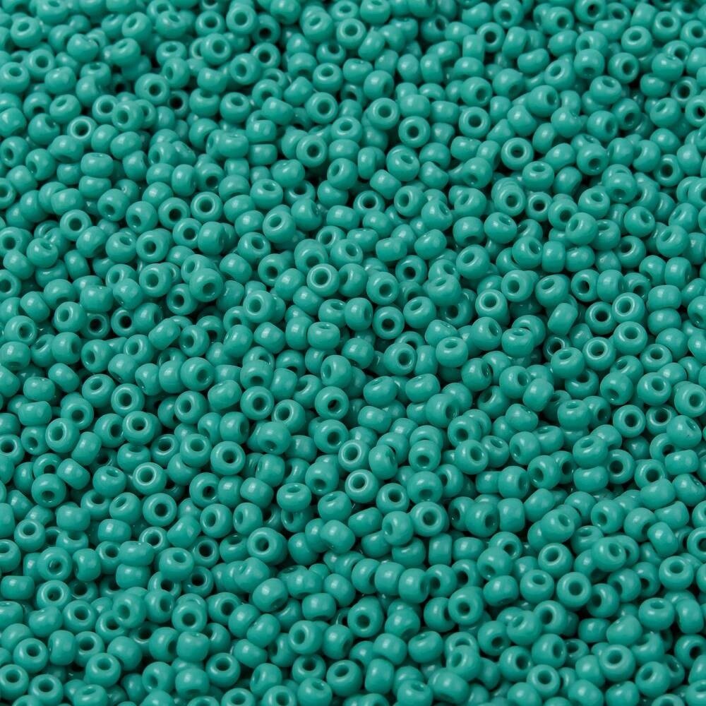 Seed Bead Miyuki - Opaque Turquoise Green 8/0 (5gm)
