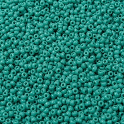 Seed Bead Miyuki - Opaque Turquoise Green 8/0 (5gm)