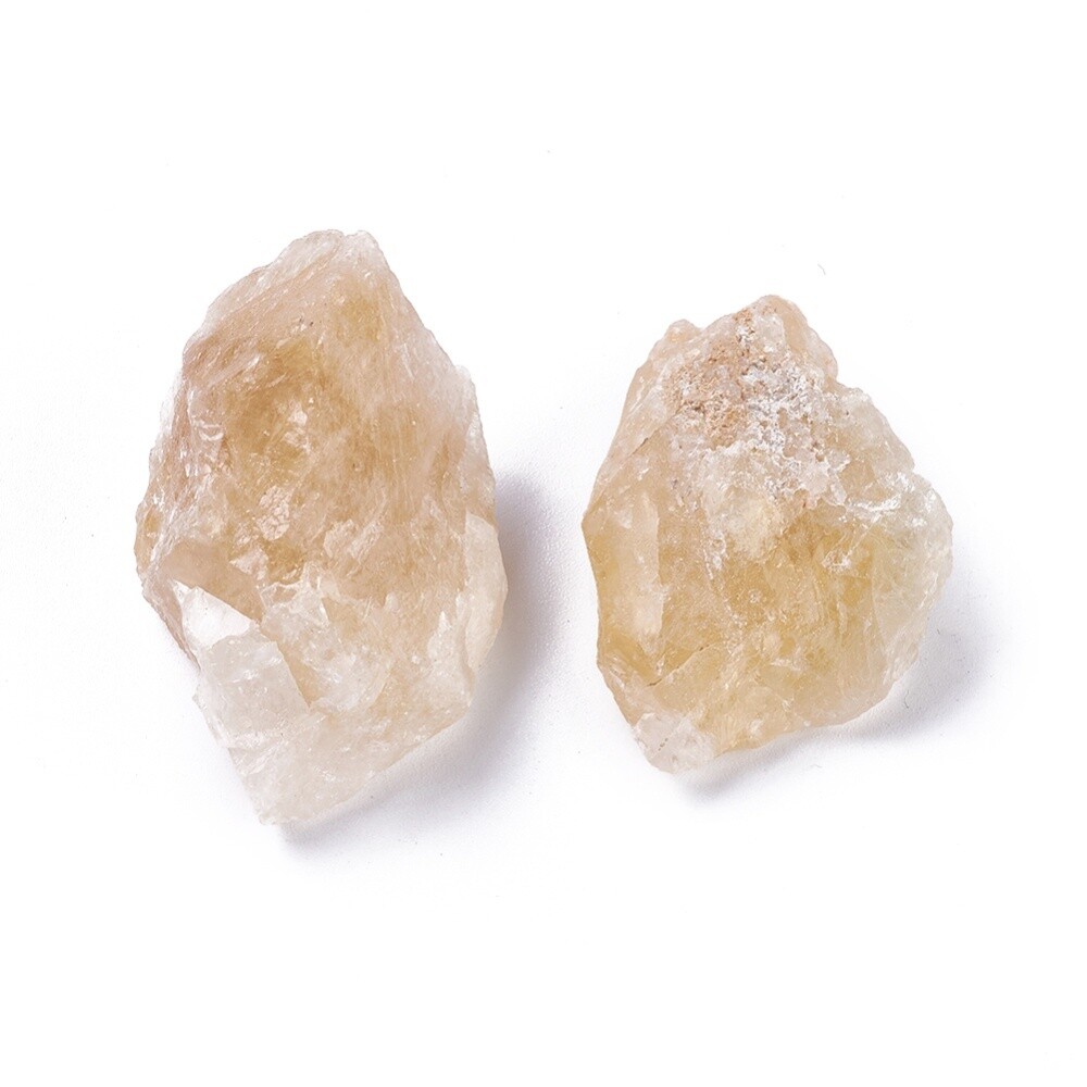 Raw Citrine Nuggets - 30-46mm