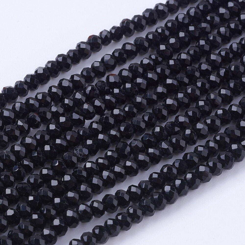Inspiration Kit - Black Rondelle 3x2mm x 150