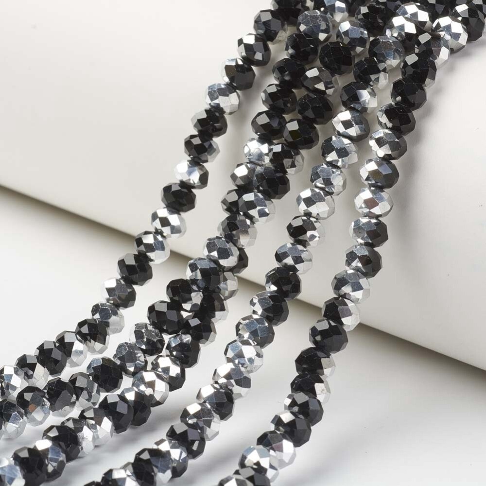 Cushion - Silver &amp; Black 8mm