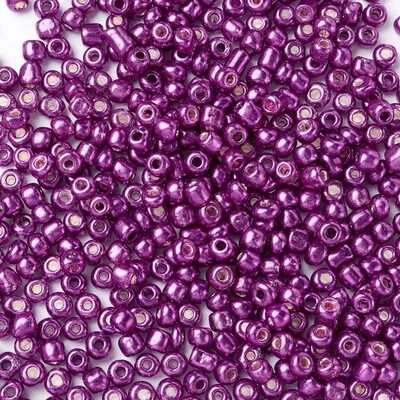 Seed Bead - Metallic Purple 6/0