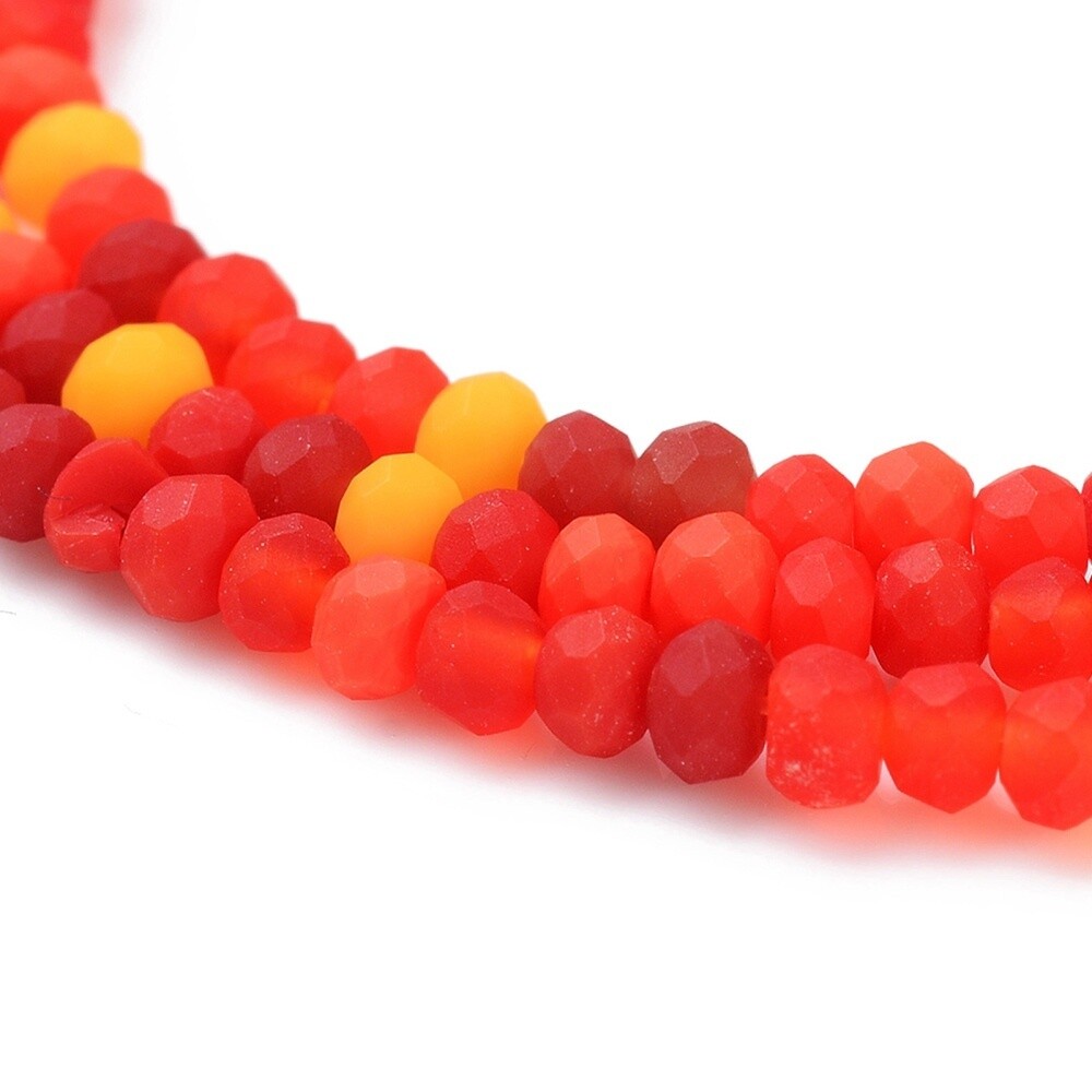 Cushion - Matt Red Mix 3mm