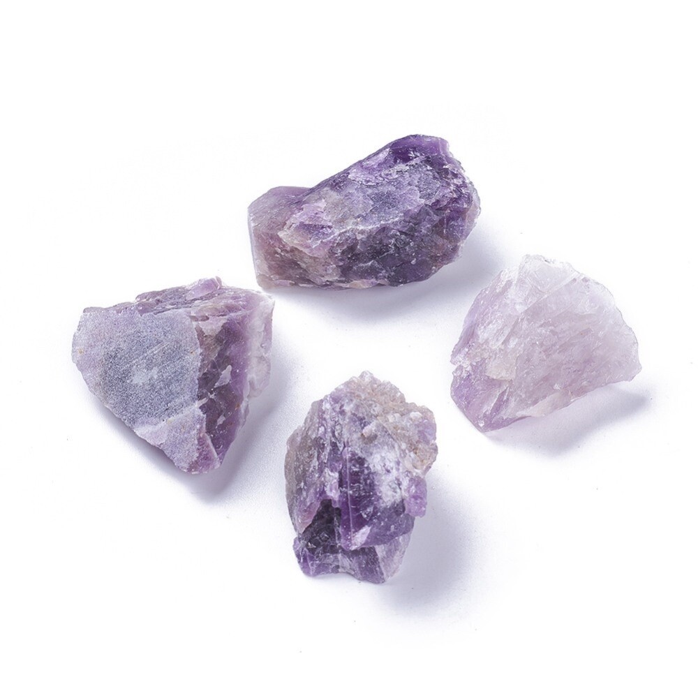 Raw Amethyst Nuggets 15-72mm