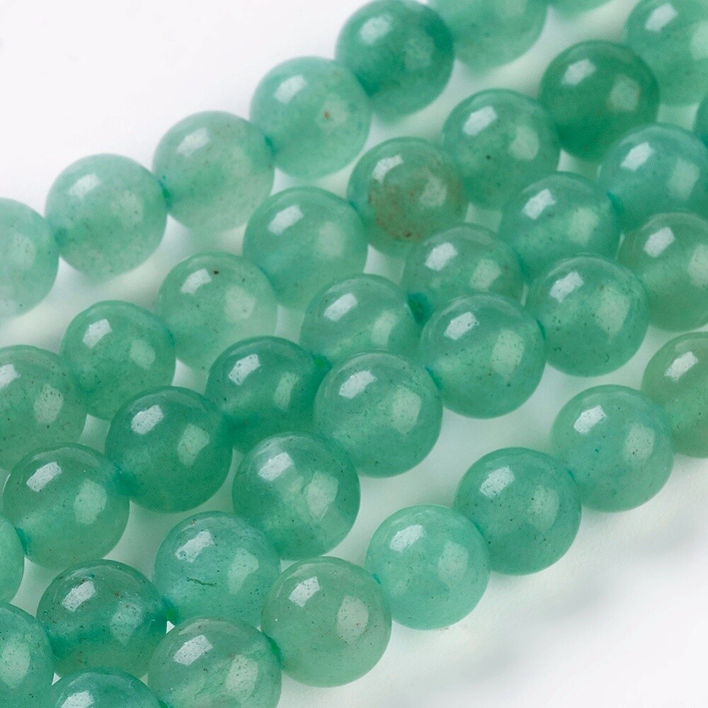Aventurine Round - Pale Green 6mm