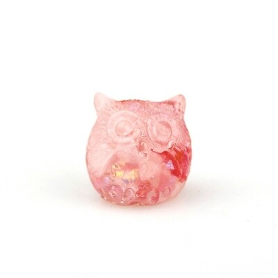 Rose Quartz Owl - 20mm