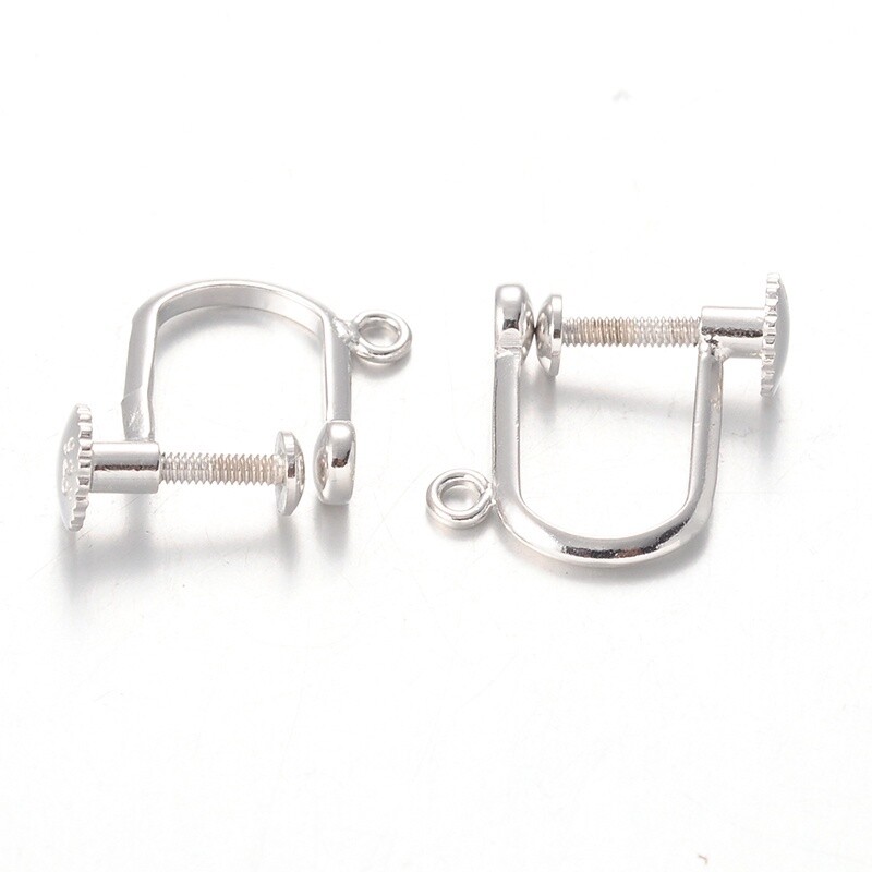 925 SS Clip On Earring (Pair)