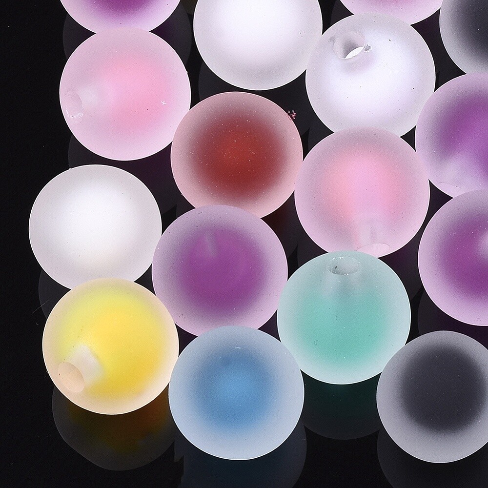 Rubberised Bead in Bead - T Mix 15.5mm