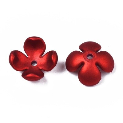 Rubberised Poppy Petals 16x14mm