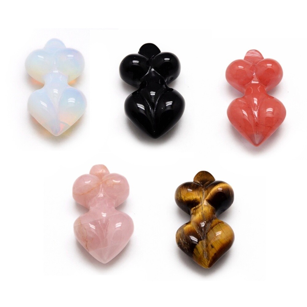 Goddess Beads - Semi Precious 48x27mm