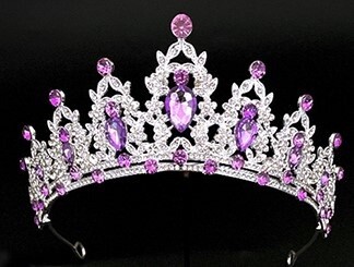The Majestic Purple Tiara