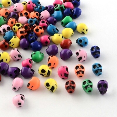 BG Skulls - Mixed 10x8mm