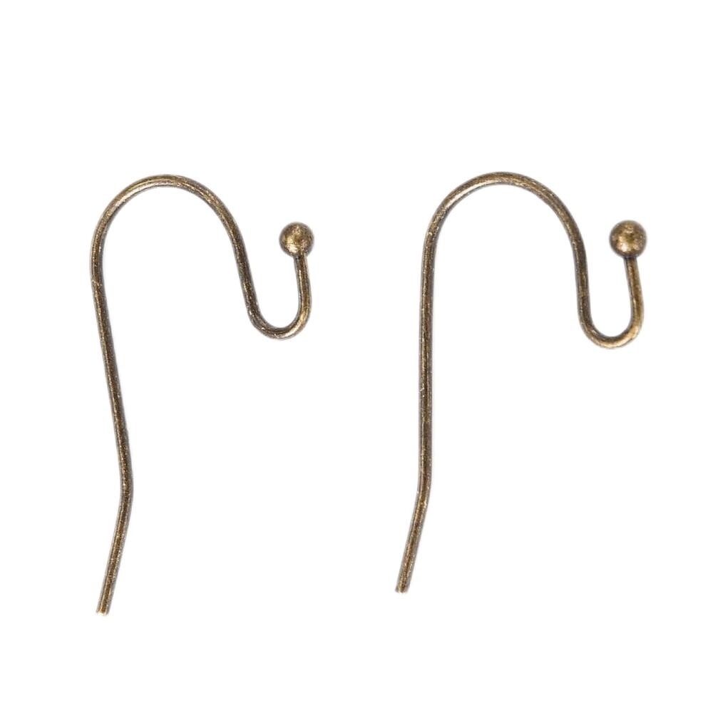 304 SS Hooks, Built In Ball - Bronze (Pair)