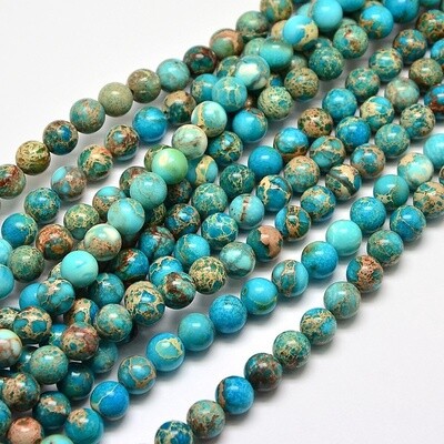 Imperial Jasper Round - 8mm