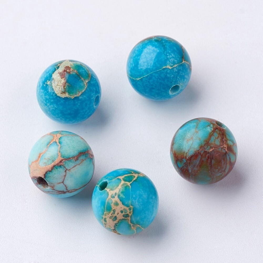 Imperial Jasper Round - 10mm