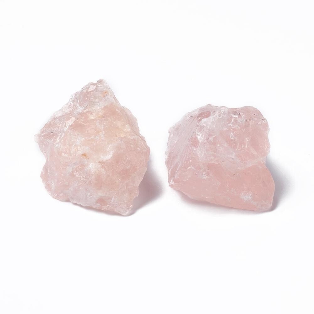 Raw Rose Quartz Nuggets - 30-50mm