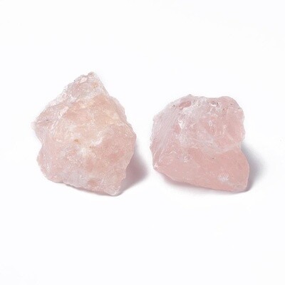 Raw Rose Quartz Nuggets - 30-50mm