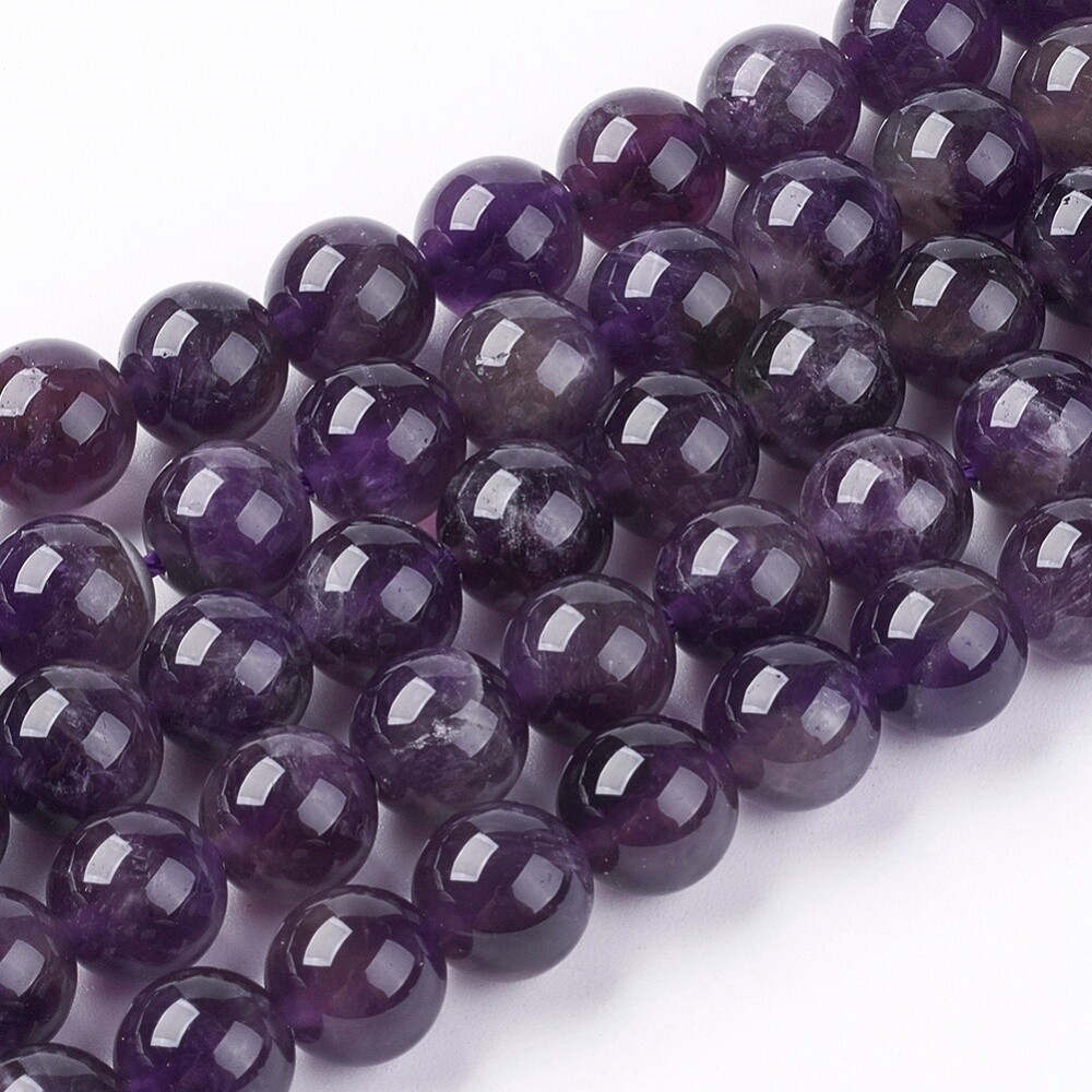 Amethyst Round - 8mm