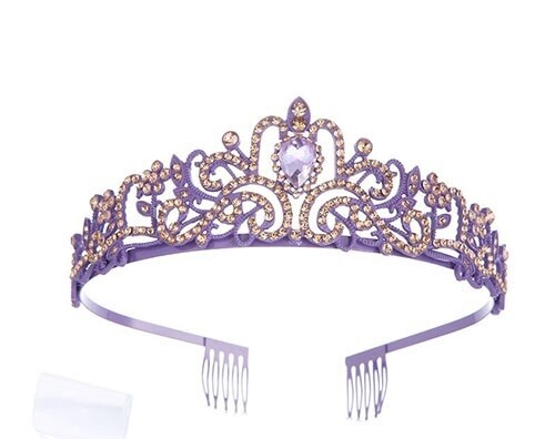 Purple Birthday Girl Tiara