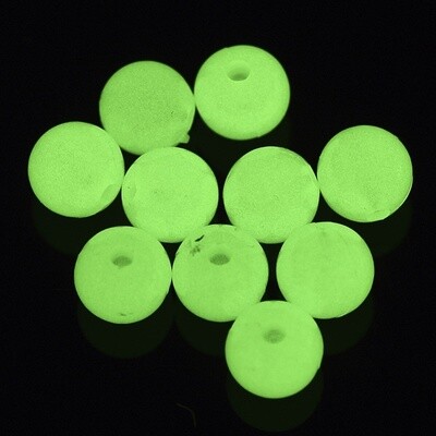 Swiftie Bead - Glow In The Dark Round 6mm
