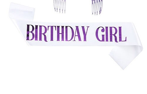 Birthday Girl Sash