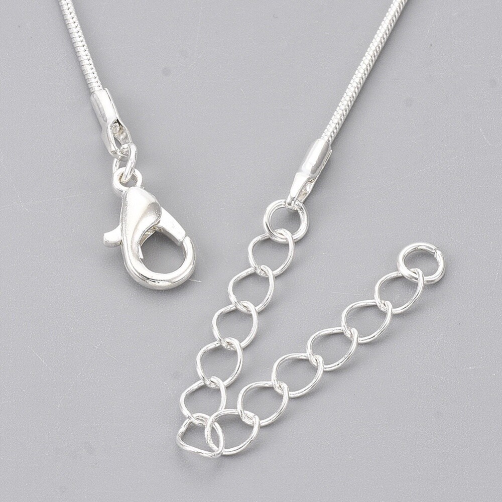 Snake Chain - Bright Silver 62.2cm